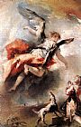 Giovanni Antonio Guardi The Angel Appears to Tobias painting
